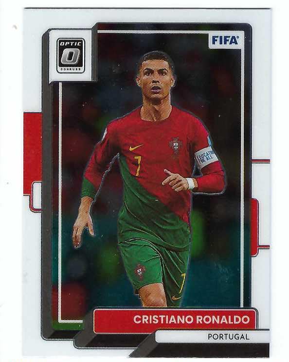 Amazon.com: CRISTIANO RONALDO 2022-23 Panini Donruss FIFA Optic